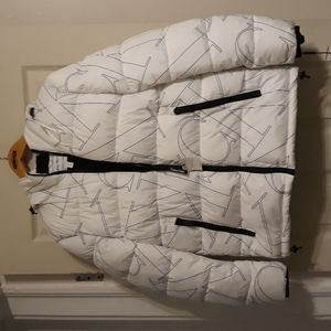 NWT Calvin Klein Infinite Stretch Puffer Jacket - White